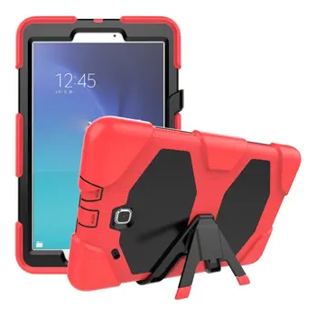 

Tablet Case for Samsung Galaxy Tab E 9.6" T560 T561 Kids Shockproof Hard Heavy Duty Silicone Rugged Protective Stand Cover+pen