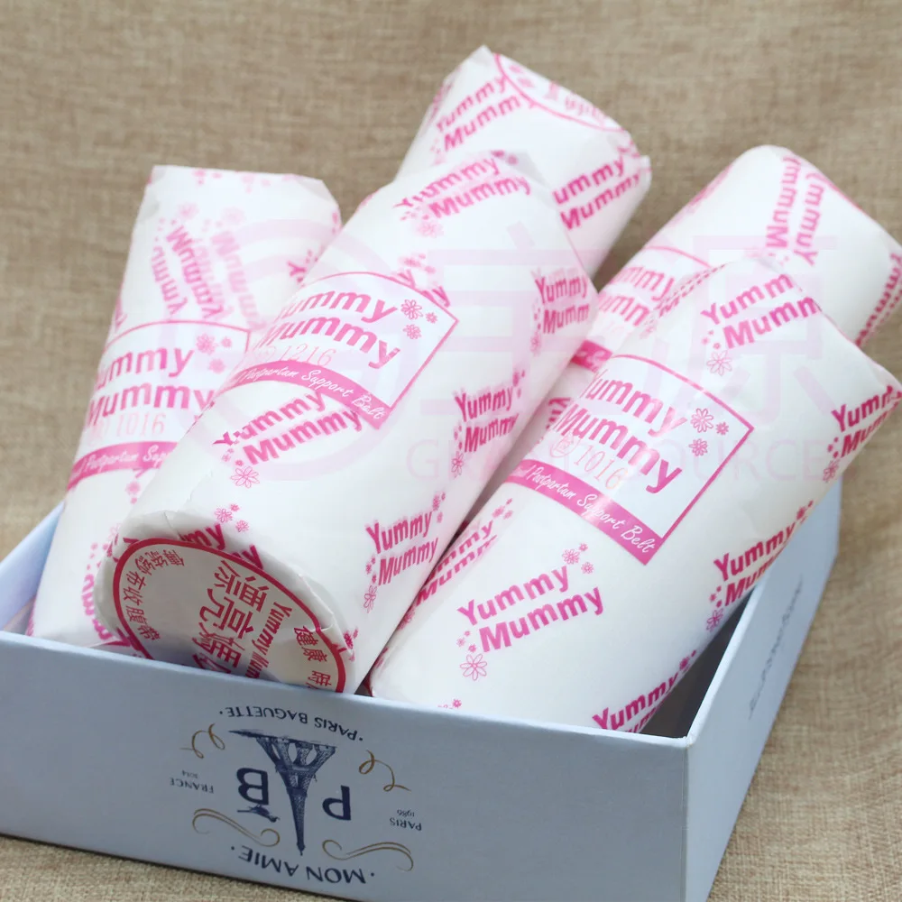 

Gauze Belly Band Postpartum Time of Childbirth Gauze Thick Double Layer Traditional Postpartum Corset Belt Separate Paper Bag