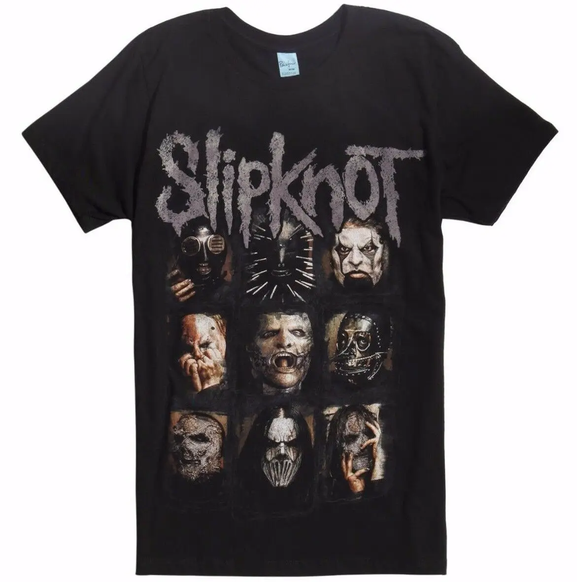 

Slipknot MASKS T-Shirt NEW Authentic Licensed Front Back Design