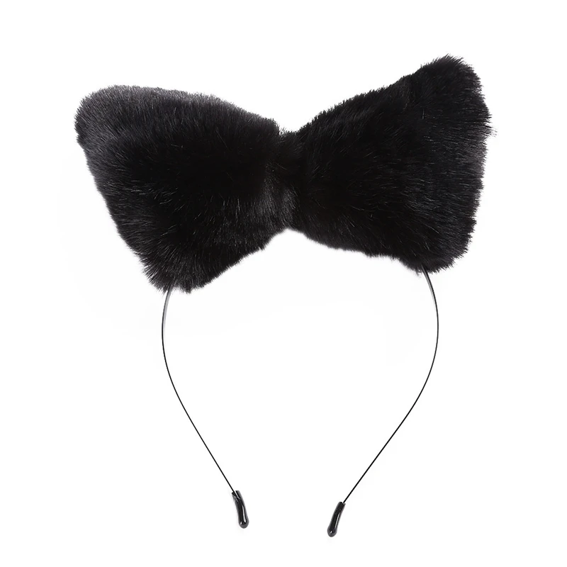Cat Fox Ears Hairpins Women Fashion Night Party Headband Hair Clip Wearing Decorate Cosplay Anime Dance Hair Accessories 1111