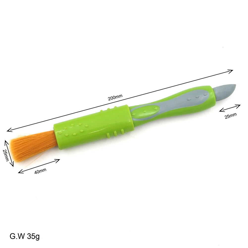 Multifunction 2 in 1 Computer Cleaning Brush Dust Cleaner Laptop Keyboard Nook Cranny Window Groove Dust Brush Collector Tools