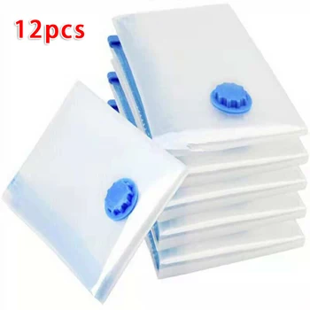 

12/8 X STRONG VACUUM STORAGE SPACE SAVING BAGS VAC BAG SPACE SAVER VACCUM PACK