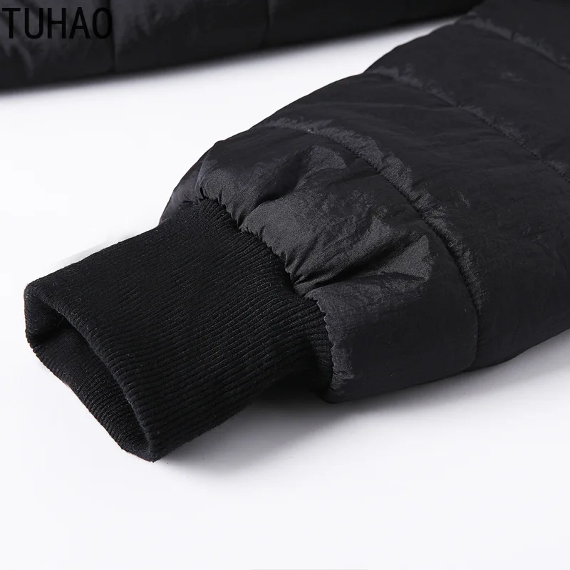 TUHAO большой размер 10XL 9XL 8XL 7XL Женская длинная хлопковая куртка зимнее свободное толстое теплое пальто парки пальто одежда WM05