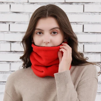 

Multi-functional Scarf Outdoor Fleece Stay warm Bib Double Warm Collar Scarf Sports Windproof Mask unisex shawl elasticity scarf