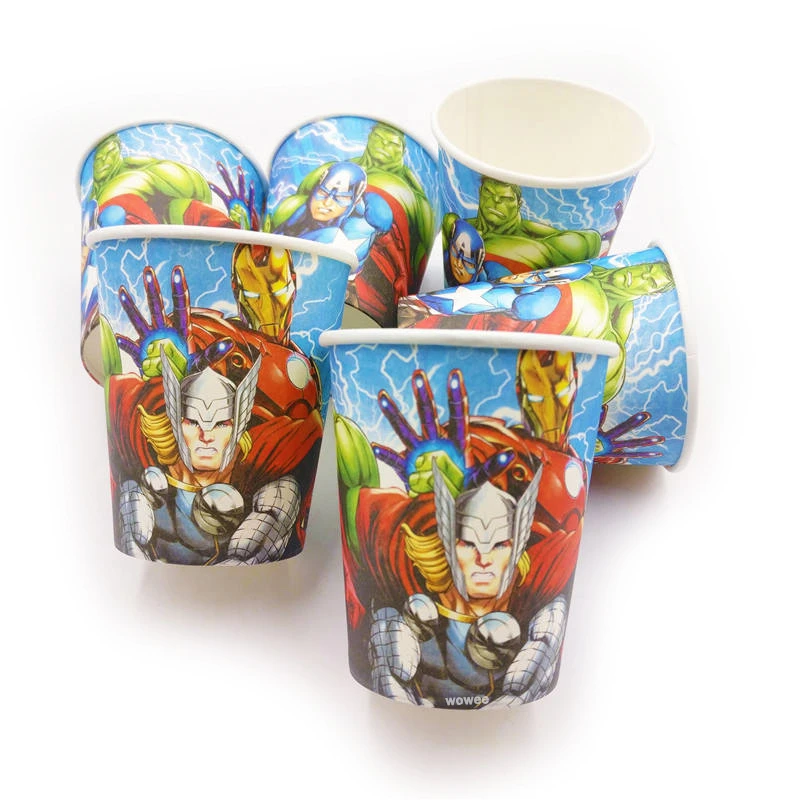82pc/setAvengers Alliance Theme Birthday Style Children's Favorite Festival Party Decoration Set to Create a Different Party