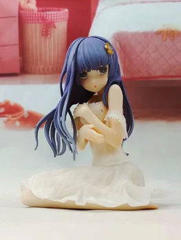 

Anime 13cm Date A Live Izayoi Miku Kneeling position PVC Action Figure Collection Model Toys Dolls Gift