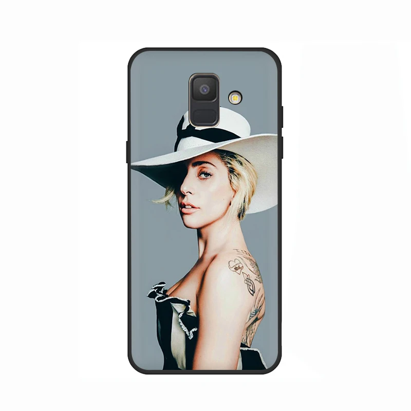 EWAU Lady Gaga силиконовый чехол для телефона для samsung A3 A5 A6 плюс A7 A8 A9 A10s 20С 30С 40С с 50s 60 70 J6 - Color: B5