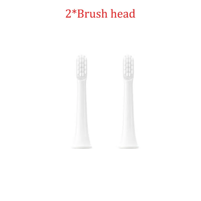 Новая электрическая зубная щетка Xiao mi jia T100 mi Smart 46 г, 2 скорости, звуковая зубная щетка, отбеливание, уход за полостью рта, зубная нить - Цвет: 2brush head