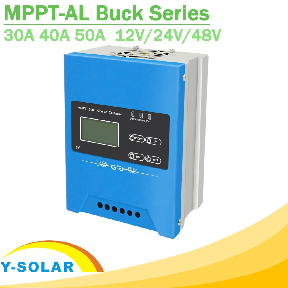 30A 40A 50A Батарея Заряда MPPT контроллер 12V 24V 48V автоматический ЖК-дисплей максимальной точкой мощности, Солнечный контроллер заряда Поддержка RS485 WI-FI и GPRS