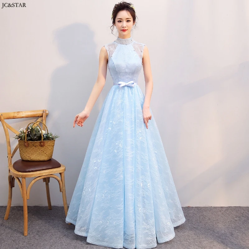 Robe de demoiseur d'honneur pour mariage Новое кружевное платье трапециевидной формы с кристаллами для подружки невесты, длинное платье, vestido madrinha