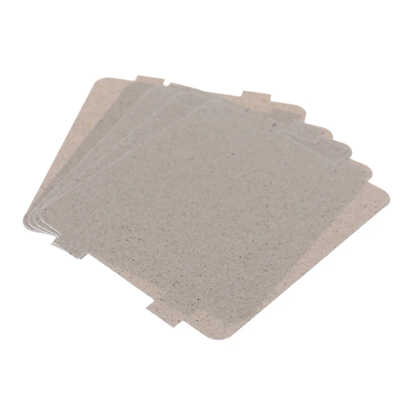 Mica Plates Sheets for Microwave Oven Replacement Part 11.8cm*10cm Universal Kitchen Accessories 5pcs