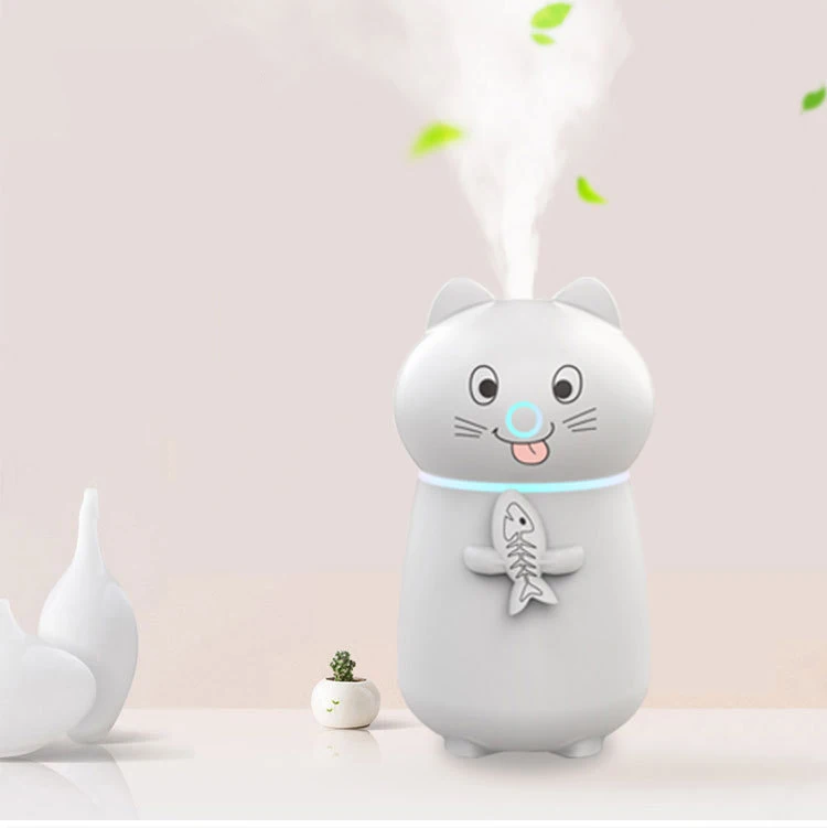 Meng Pet увлажнитель воздуха три в одном многофункциональный маленький вентилятор ночной Светильник Usb настольный мини-аппарат для ароматерапии воздуха