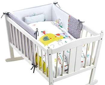 

Petite stars 20022720 - Edredón, 62 x 125 cm, color blanco y gris