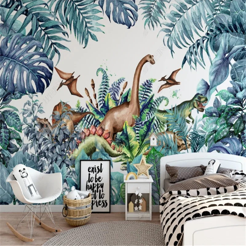 Frete grátis papel de parede personalizado 3d 2015 novo jogo de tv mural de  parede dinossauro 3 d decoração de casa - AliExpress