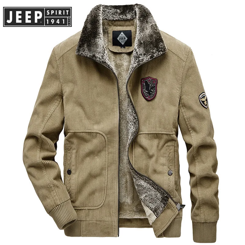 JEEP SPIRIT зимняя куртка мужская куртка флисовые куртки пальто Hombre Толстая теплая ветровка мужская зимняя куртка размера плюс S-5XL