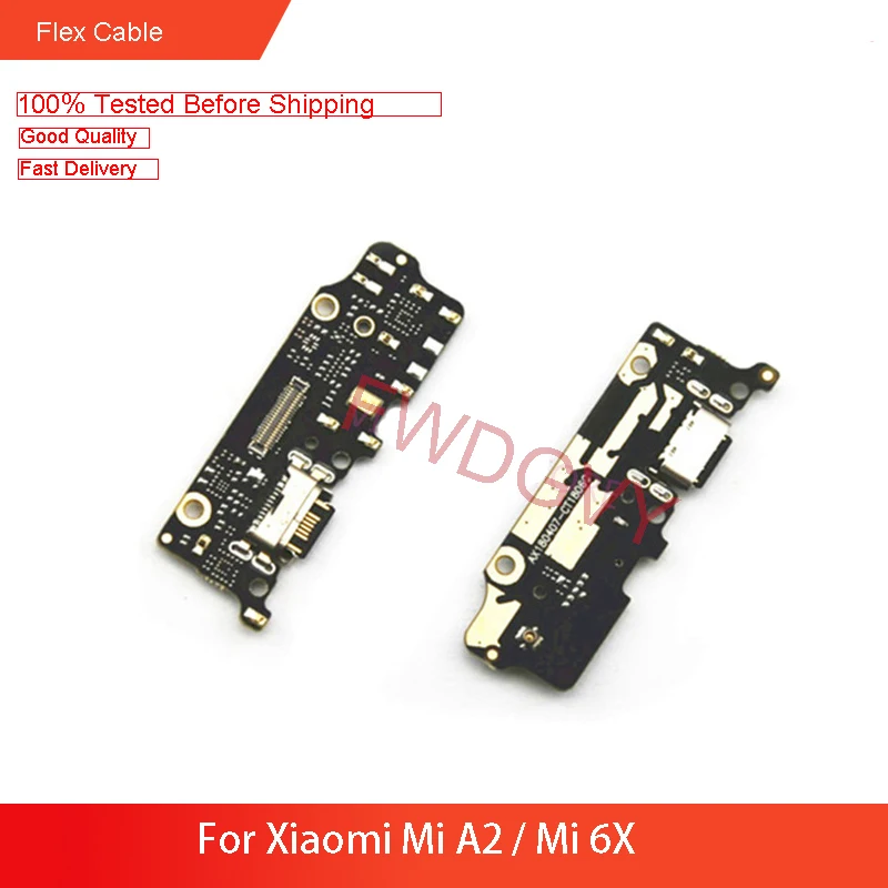 Замена для Xiaomi Mi A2 / 6X USB зарядная док-станция подключение зарядного гибкого