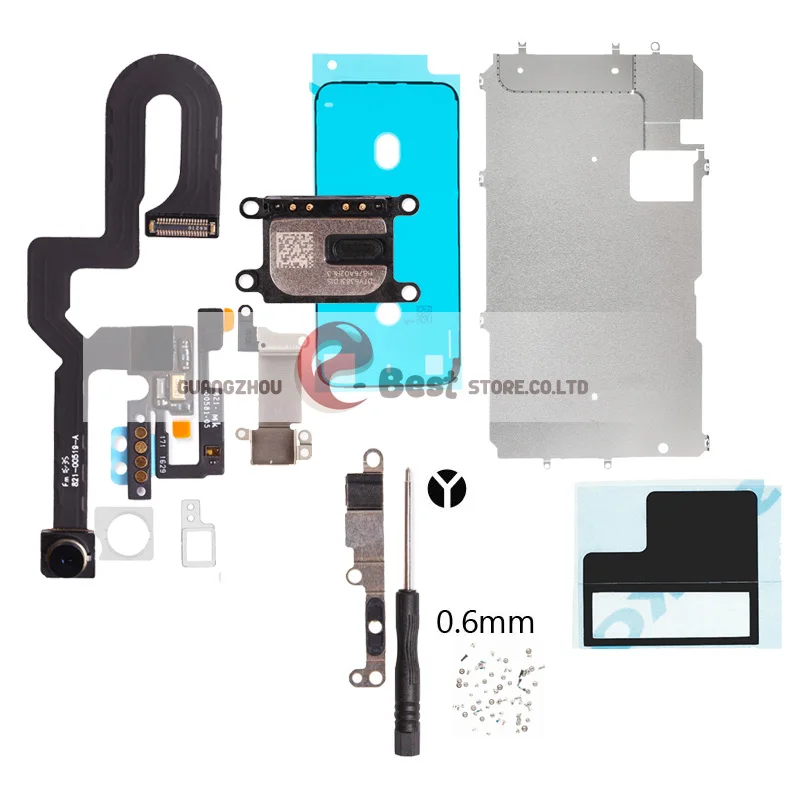 

5set Full Set Spare Parts for iPhone 7G 7 PLUS with Speaker+Flex Cable+Front Camera Repair Parts
