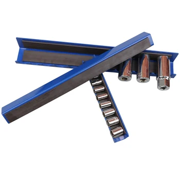 

3pcs Universal Socket Storage Holders Chrome Vanadium Steel Magnetic Tool Storage Stand Practical Storage Holder Dropshopping