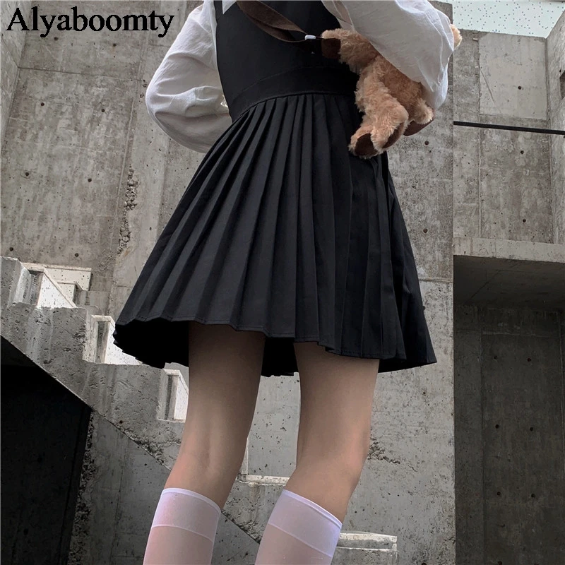 Японский консервативный стиль женское платье из 2 предметов Harajuku уличная Мини