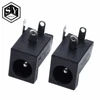 GREAT IT  10Pcs DC-005 Black DC Power Jack Socket Connector DC005 5.5*2.1mm 2.1 socket Round the needle ► Photo 3/6