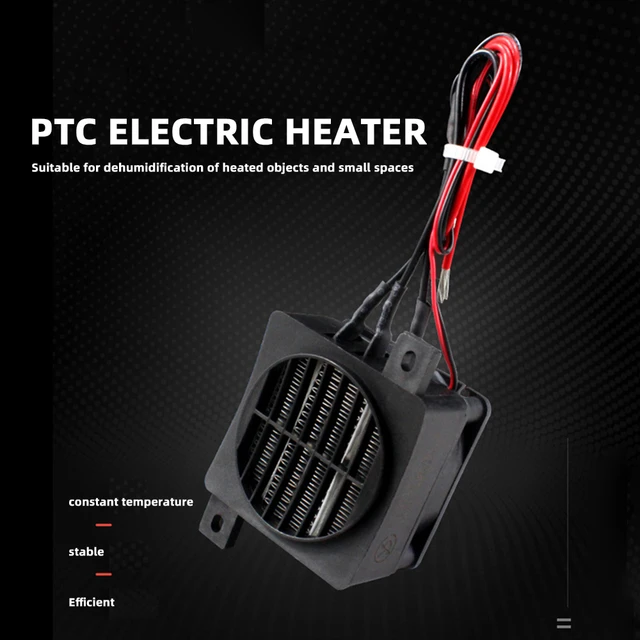 350W 220V-Heater 24V/DC-Fan Thermostat Elektrische Heizung PTC