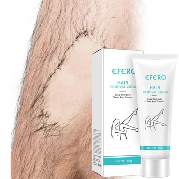 

FERO 40g Depilatory Cream Shaving Hair Removal Cream Painless Effective Removal Armpit Legs Body Care Whitening Smooth TSLM1