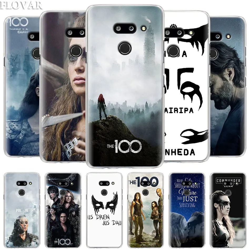 

Heda Lexa The 100 TV Show Phone Cases for LG G7 Plus G8 ThinQ G6 V40 V50 ThinQ Q6 Q7 Q8 Hard PC Case Coque