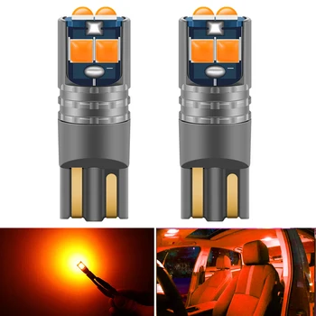 

2 W5W T10 Led Bulb Canbus Auto Led Interior Light 194 168 Dome License For Audi A3 A4 B6 B8 A6 C6 80 B5 B7 A5 Q5 Q7 TT 8P orange