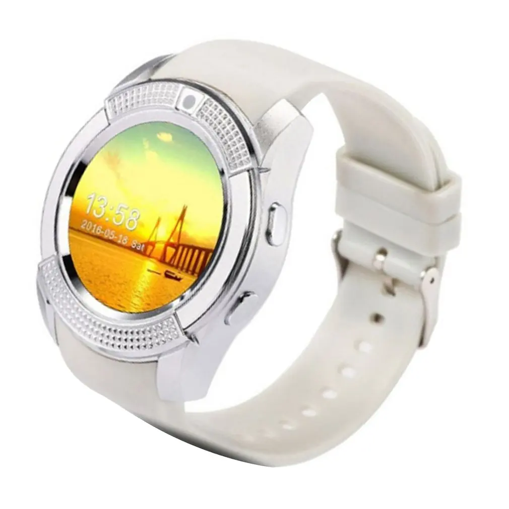 V8 SmartWatch Bluetooth Smartwatch с сенсорным экраном наручные часы камерой/слотом для sim карты