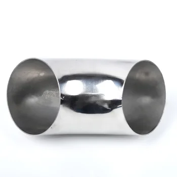 

1x 90 Degrees 2.5 Inches Vehicle Exhaust Bend Elbow Pipe Fitting Tips Auto Parts