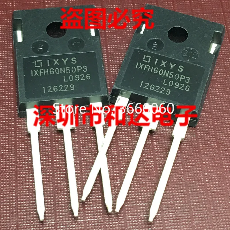 5 шт./лот IXFH60N50P3 TO-247