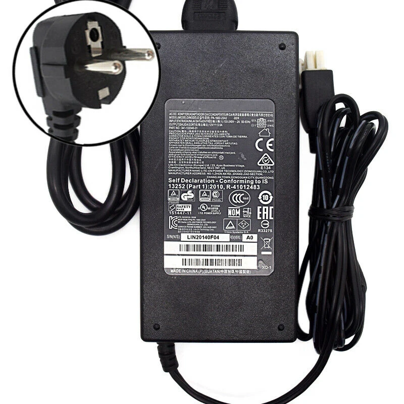 Для Liteon PA-1660-2SA2-BER 12V 5.5A адаптер переменного тока Зарядное устройство Питание 4 Pin-б/у
