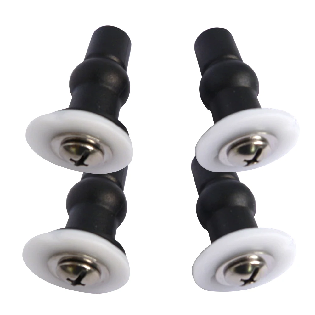 4 Pcs Bathroom Accessories Professional With Gasket Rubber Reusable Fixing Toilet Seat Expansion Screws Hinges Universal Locking