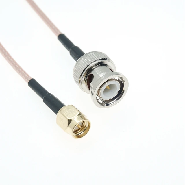 SMA Male to BNC MALE Connector RG316 / RG174 Coax Cable RF jumper Pigtail High Quality Cable Accessories Coaxial Connectors Electronics cb5feb1b7314637725a2e7: RG174|RG316