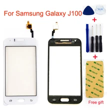 Черный/белый для samsung Galaxy J1 J100F J100FN J100H J100 SM-J100 DUOS дигитайзер сенсорный экран панель Замена стекла