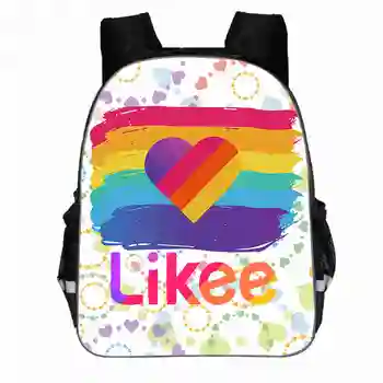 

Likee Backpack for Student Bookbag LIKEE Video 1 App Laptop Backpack School Bags for Teenage Girls Travel Fashion Cartoon Styles