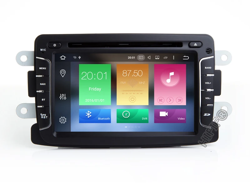 Excellent DSP IPS Android 9.0 8 Core 4GB+32GB GPS Navigator Radio For Dacia Renault Duster Logan Sandero Car DVD Central Cassette Player 5