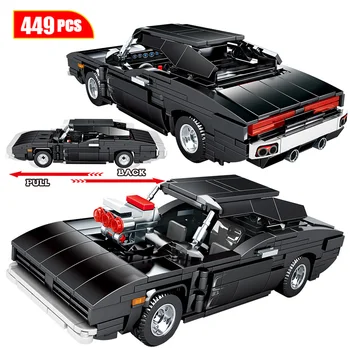 

City Creator Diy Pull Back Speed Vehicle Bricks For Technic Beach Buggy Mechanical Car Building Blocks Toys For Children