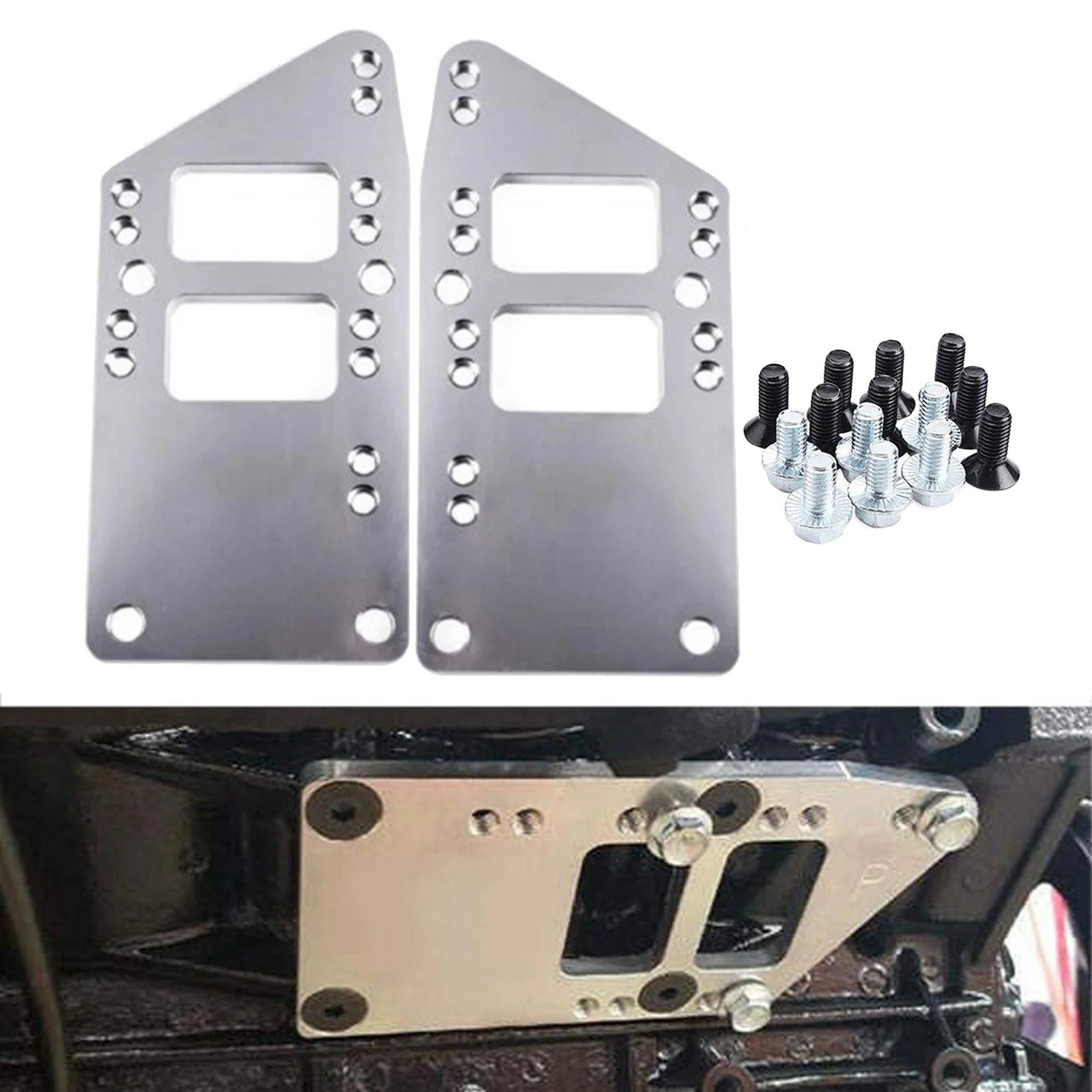 4-Position-Billet-SBC-Vehicle-to-LS-Engine-Mount-Adapter-Plate-Swap ...