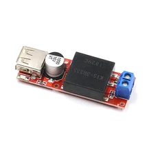 5V USB Выход плата преобразователя DC-DC 7 в-24 в до 5 В пост 3A понижающий неизолированный бак KIS3R33S модуль KIS-3R33S защита от избыточной силы тока