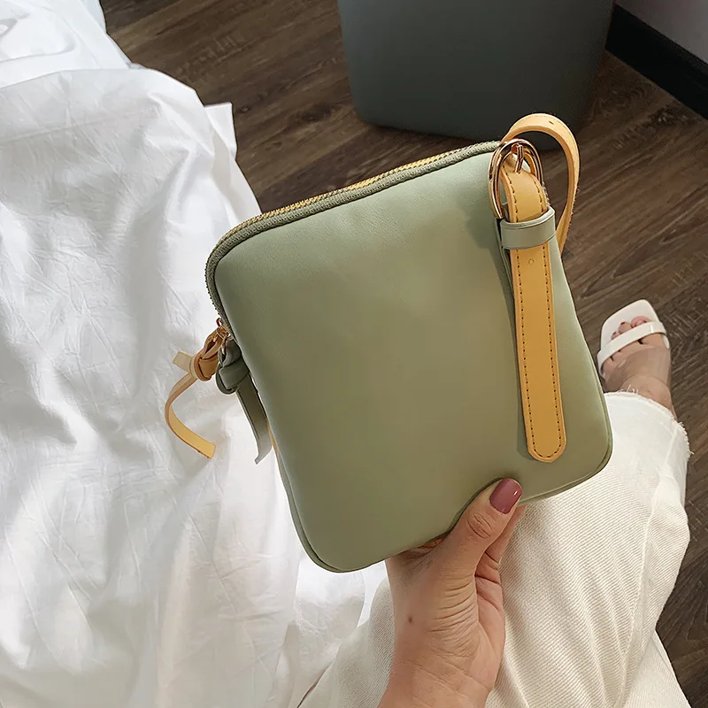 

Summer network celebrity small bag 2019 new hundred flap bag texture single shoulder oblique satchel