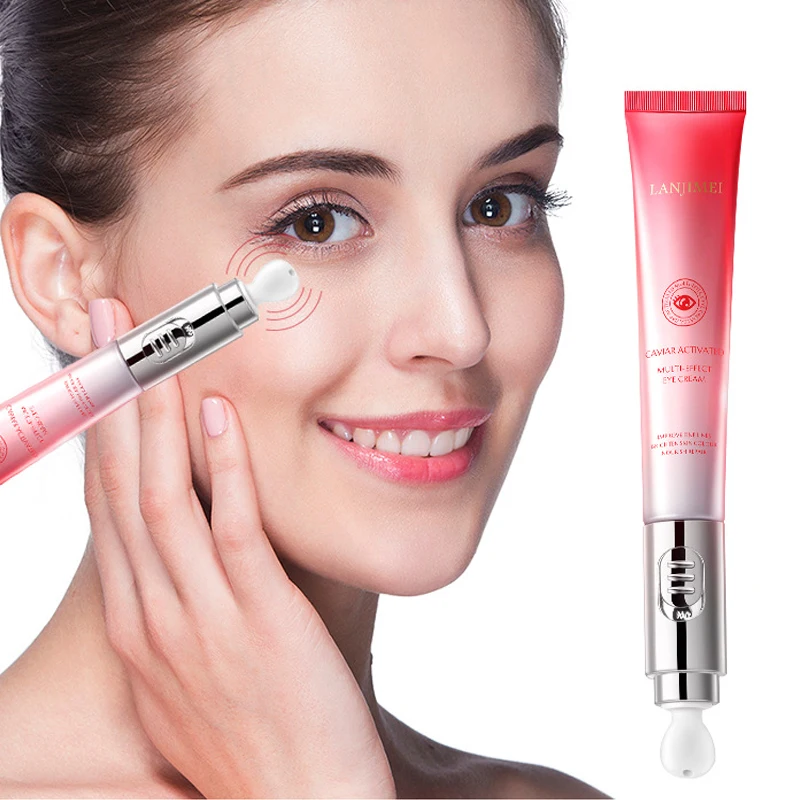 

Electric Massage Eye Cream Anti Wrinkle Remove Bags Puffy Eyes Dark Circles Cream Eye Massager Cream Roller Massager Eyes Creams
