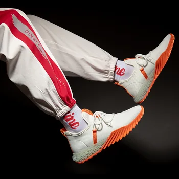 

2019 spring new sports trend men's running shoes mesh breathable mesh comfortable shock absorber men's running shoes GF-08