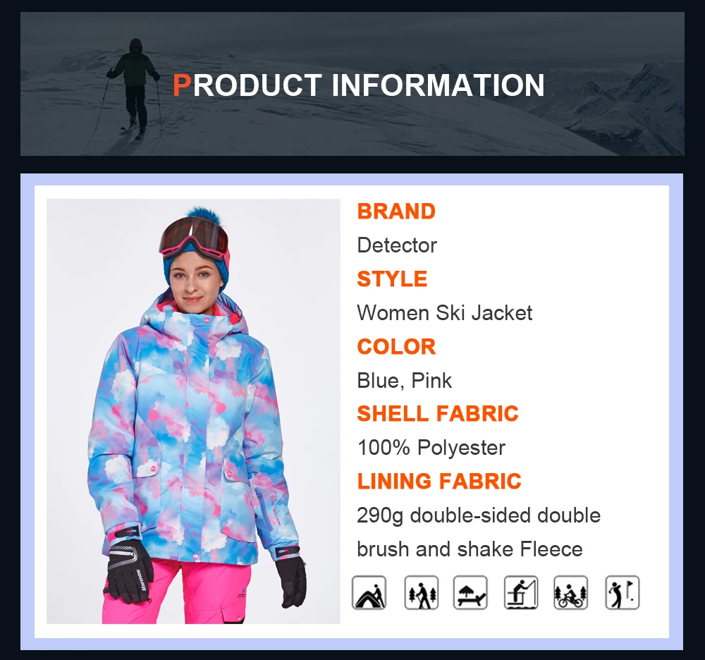 ski snow jackets for women