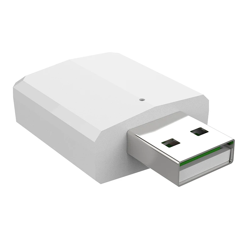 Bluetooth 5,0 аудио приемник передатчик мини стерео Bluetooth AUX RCA USB 3,5 мм разъем для ТВ PC автомобильный комплект беспроводной адаптер ключ - Цвет: zf169 Plus white