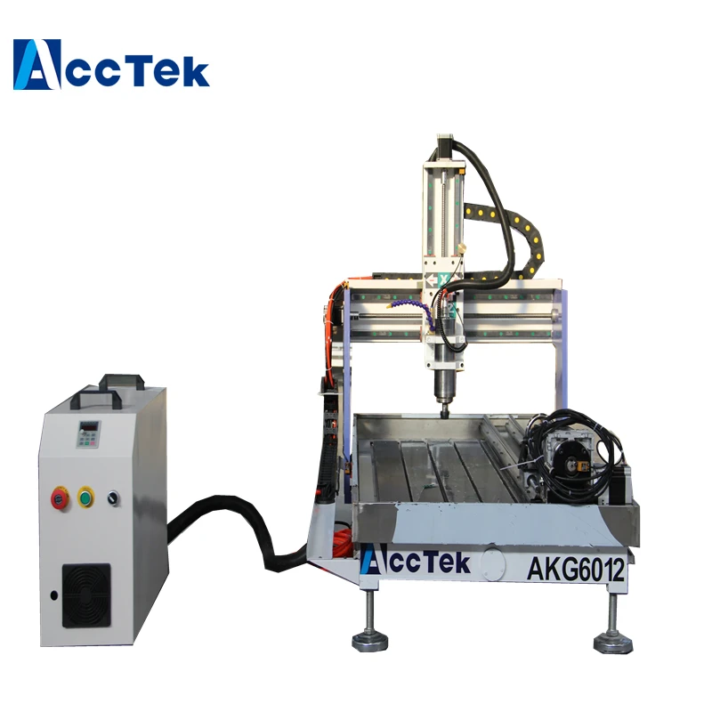 

CNC wood router machine AKG6012 for 3D wood engraving with 1.5kw water cooling spindle