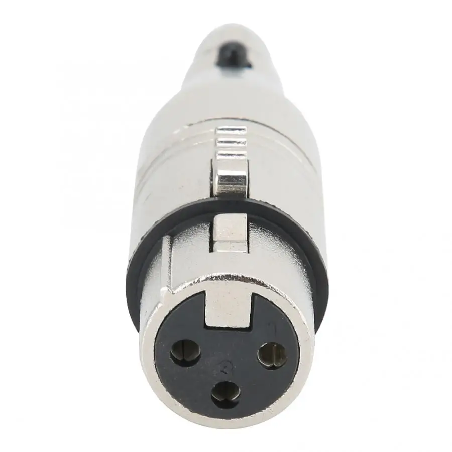 2 шт. Mini XLR 3pin Mini XLR 3pin Female to XLR 3pin Female Аудио адаптер Разъем для SLR камеры микрофон