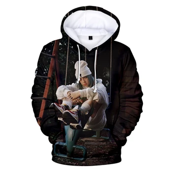 

Hot Singer Billie Eilish 3D Hoodies Sweatshirts Women Men Hoodies 3D print character idol Billie Eilish Hoodies Winter Hoody