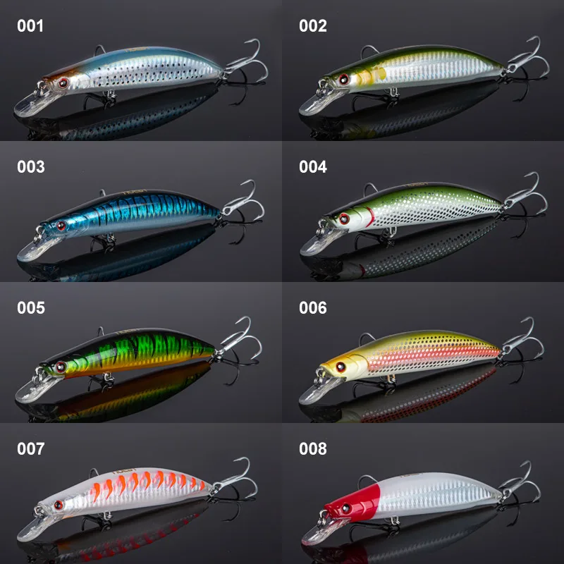 Noeby Jerkbait Minnow Fishing Lure 110mm 19g Floating Wobbler Long Casting  Artificial Hard Baits for Sea Bass Trout Fishing Lure