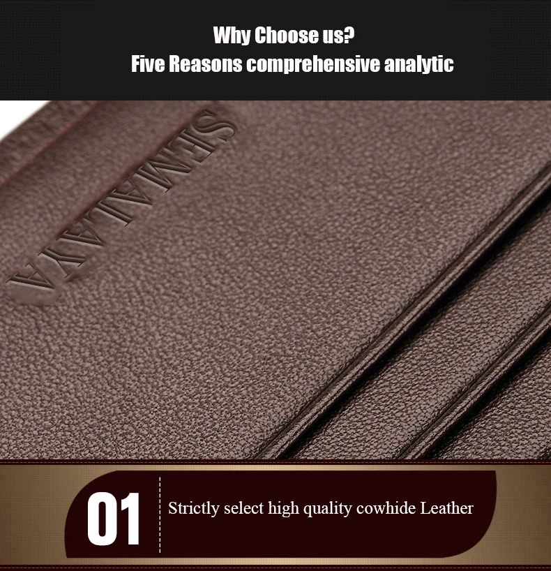 Men Wallet 100% Genuine Leather Men Wallets Premium Product Real Cowhide Wallets for Man Short Black Walet Men Wallet RFID Busin